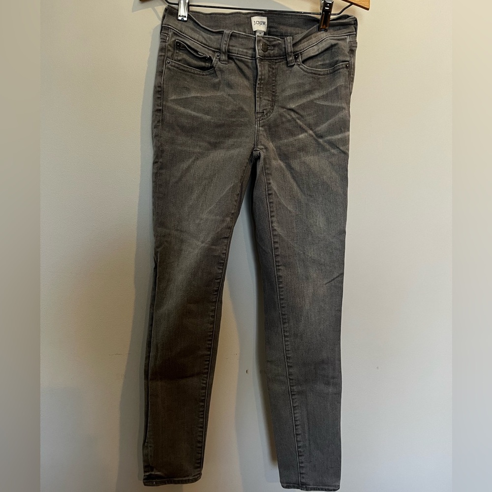 J. Crew Women's Skinny Jeans in Gray